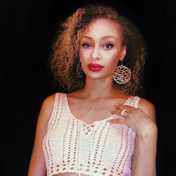 Pink spring crochet crop top - Picture 1 of 1